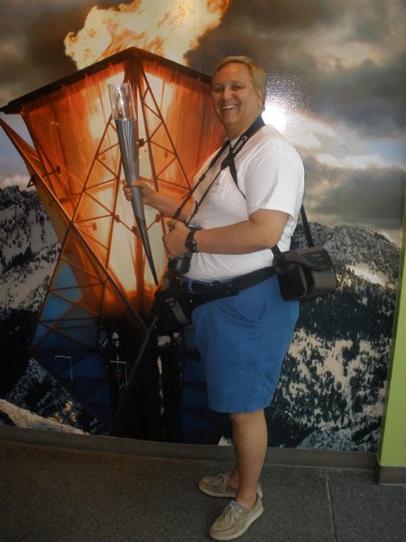 Trip (17).JPG - Ken holding the olympic torch from the 2002 Winter Olympics.